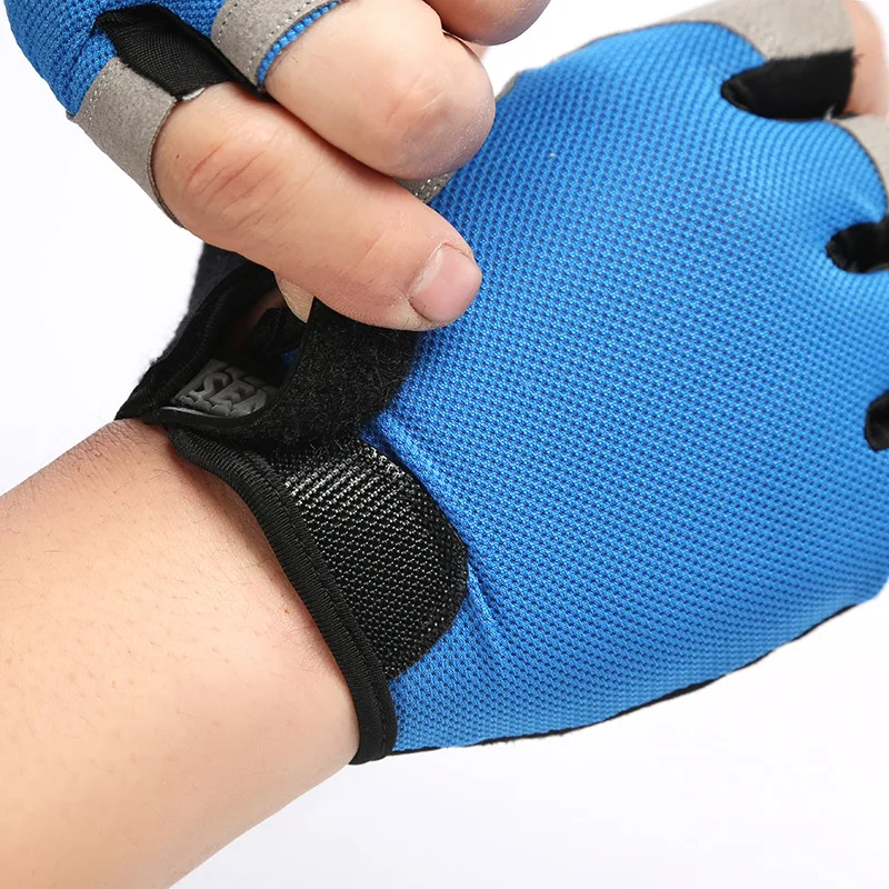 Fingerless Gym Gloves Anti-Slip Breathable for Training - Image 5
