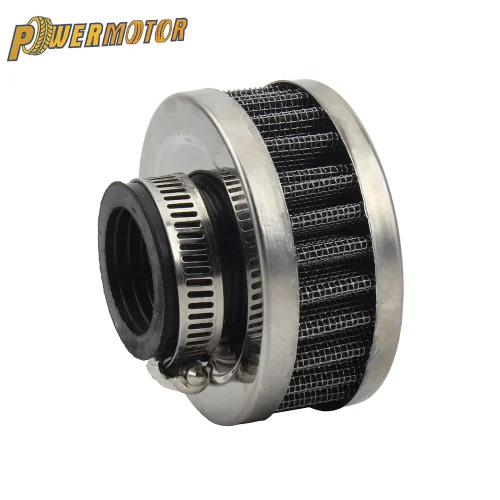 High Flow Motorcycle Air Filter 28-58mm Universal Rubber Metal