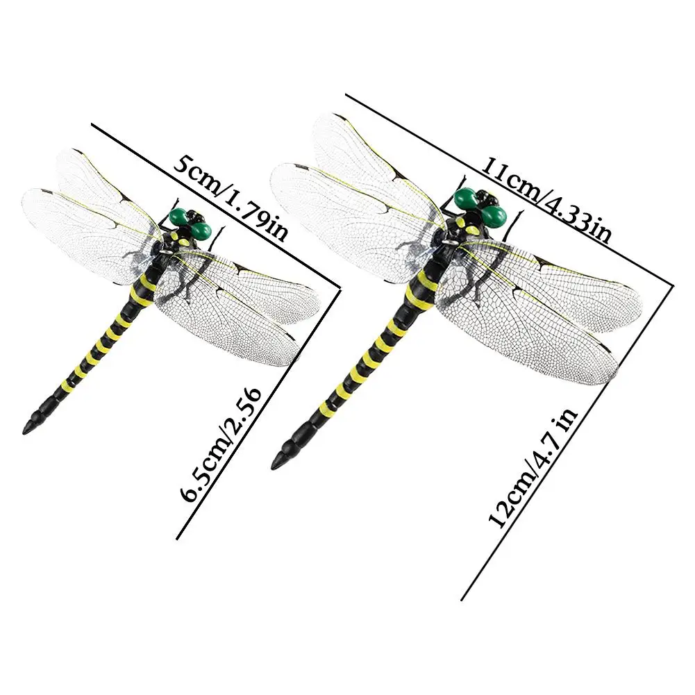 PVC Dragonfly Mosquito Repellent Ornament for Outdoor Use - Image 5