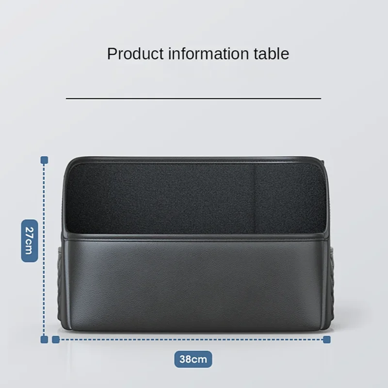 PU Leather Car Seat Storage Bag Organizer Between Seats - Image 5