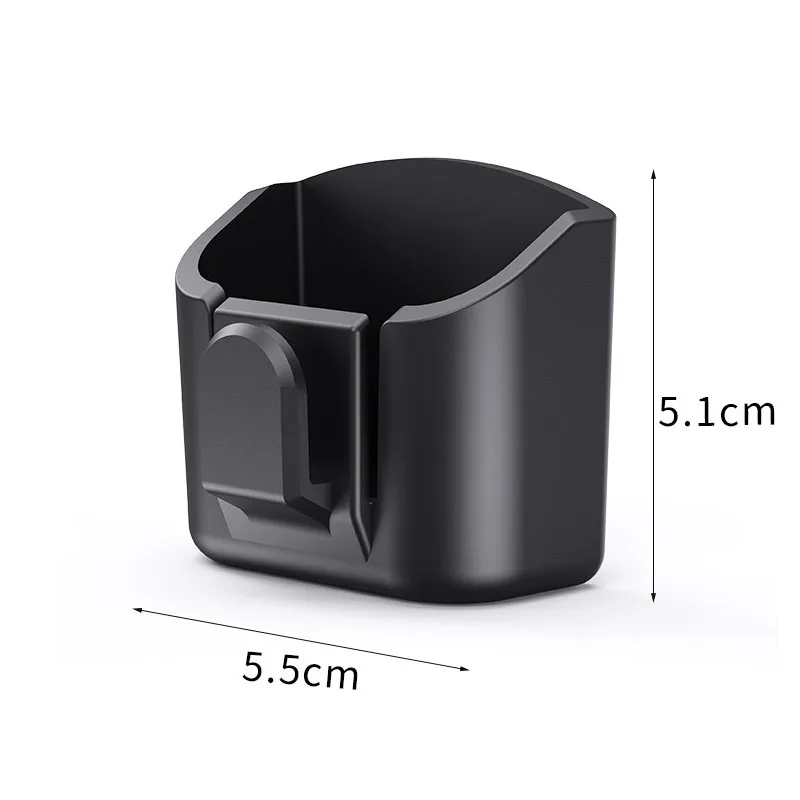 Car Dashboard Key Storage Box ABS Adhesive Organizer - Image 2