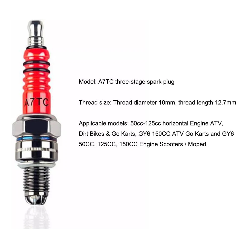 High Performance Racing Ignition Coil Spark Plug GY6 50-150cc - Image 6