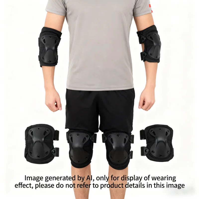 Gowinbaby 4pcs Outdoor Tactical Knee Elbow Pads Protection - Image 6