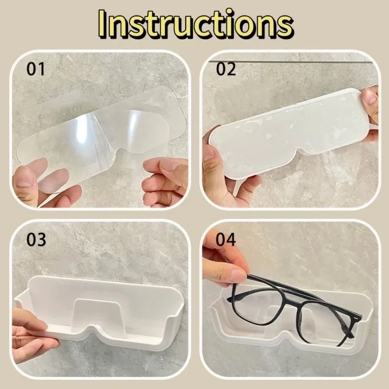 Wall-Mounted Glasses Storage Box Perforated Display Cabinet - Image 5