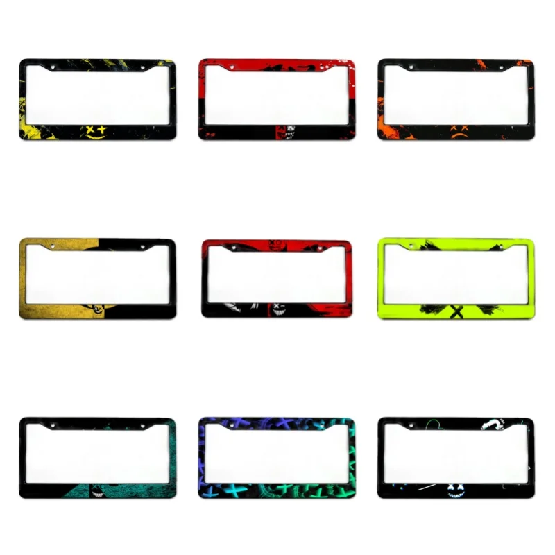 Laser Cut Chrome License Plate Frame 12x6 for Cars Trucks SUVs