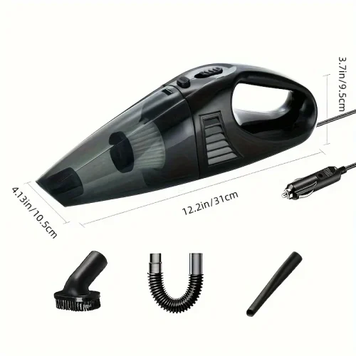 12V Portable Handheld Vacuum Cleaner Strong Suction Wet Dry