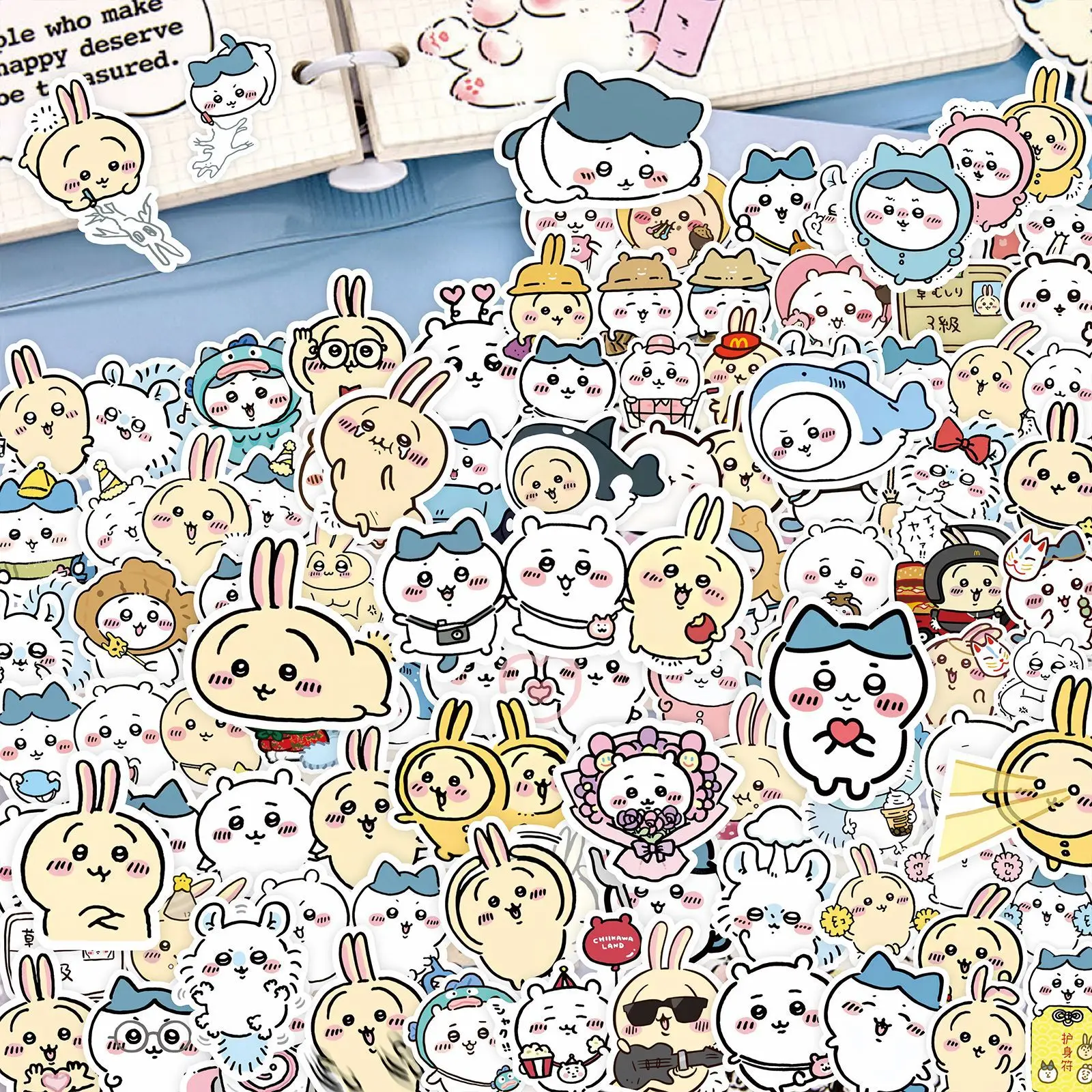 100 Kawaii Jiikawa Cartoon Stickers for Scrapbooking Kids - Image 2
