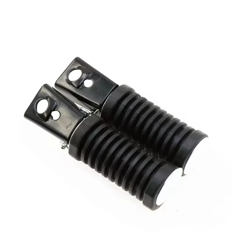 Motorcycle Rear Footrests Pegs for Suzuki GS125 GN125 - Image 2