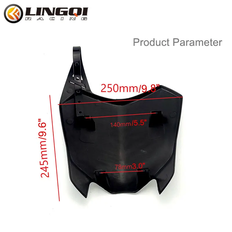 CRF110 Front Number Plate Plastic Body Cover Universal Fit - Image 5