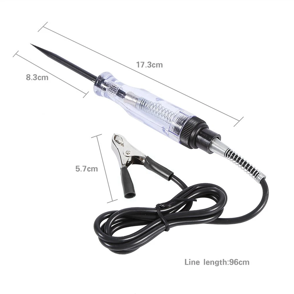 6V 12V 24V Automotive Circuit Tester Probe Lamp Diagnosis Tool - Image 3