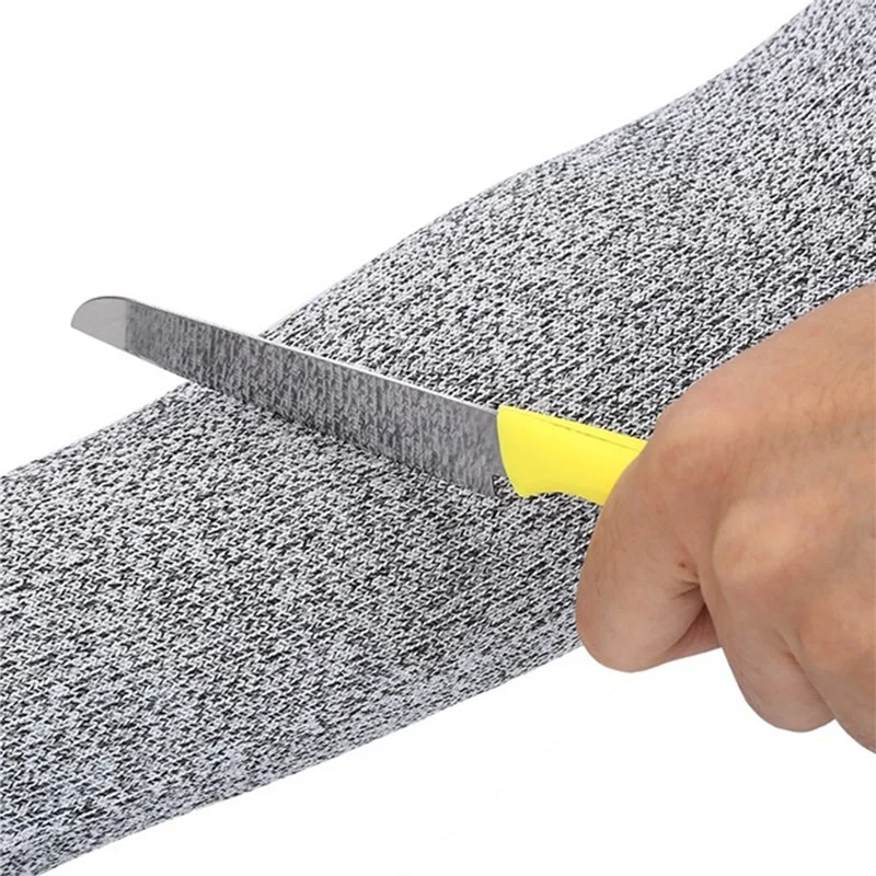 HPPE Cut Resistant Nylon Arm Sleeve for Work Protection - Image 6
