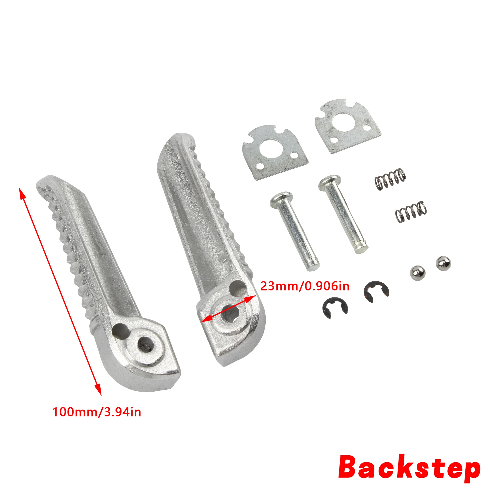 Aluminum Motorcycle Footrests for Yamaha YZF R1 R6 MT Models - Image 6