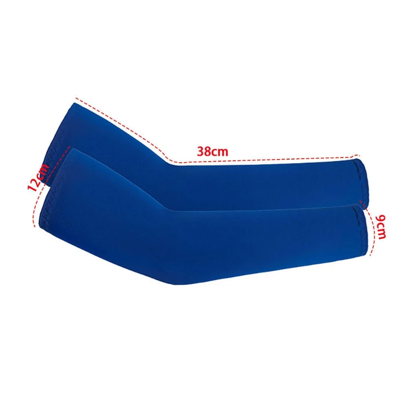 Unisex UV Protection Cooling Arm Sleeves for Sports Cycling - Image 6