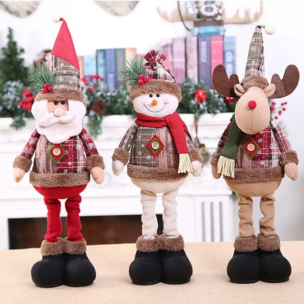Santa Doll Christmas Table Decor Ornaments for Home Gifts - Image 2