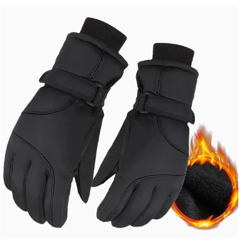 Waterproof Polyester Ski Gloves Touchscreen Thermal Winter - Image 7