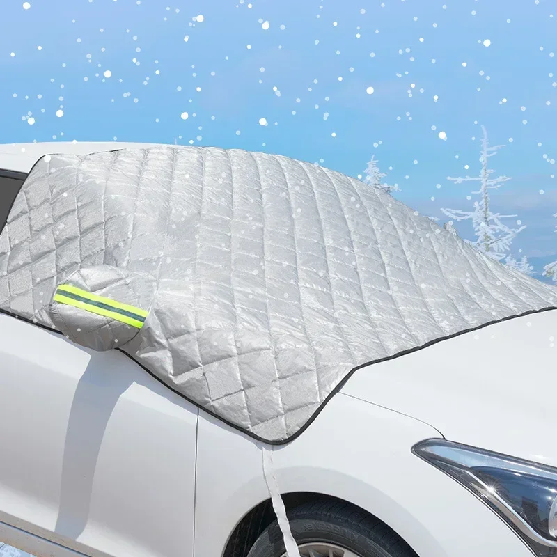 Waterproof Magnetic Car Windshield Snow Sun Cover Protector - Image 2