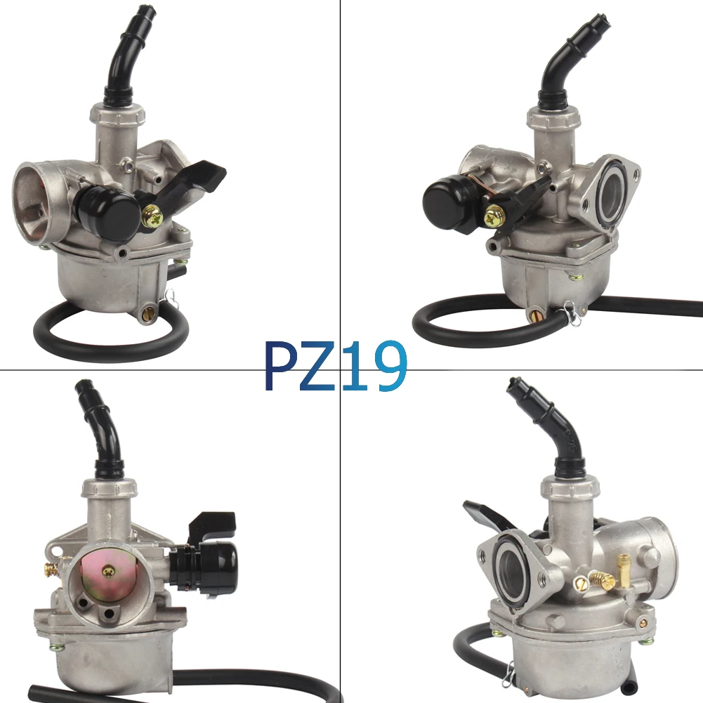 Universal PZ19 19mm Carburetor with Air Filter for 50-125cc ATV - Image 2