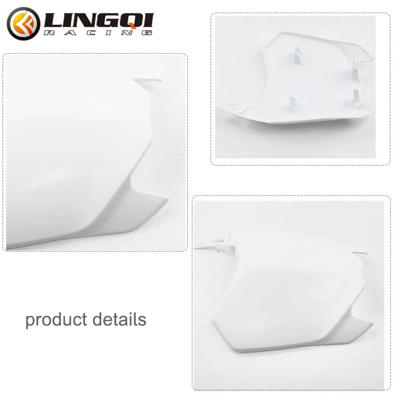 CRF110 Front Number Plate Plastic Body Cover Universal Fit - Image 2