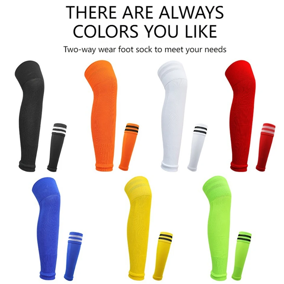 Loogdeel Breathable Football Calf Sleeves High Tube Socks - Image 3