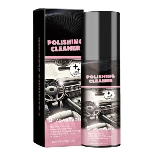 100ml Car Interior Polish Cleaner Shine Detailer Spray