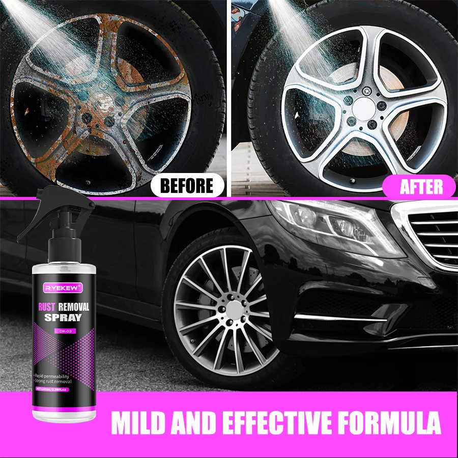 Multi-Purpose Rust Remover for Car Wheels and Paint Care - Image 4