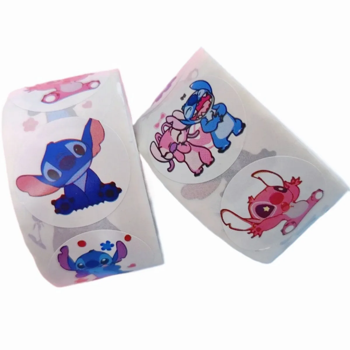 500pcs Disney Stitch Paper Stickers 3x7cm for Kids - Image 2