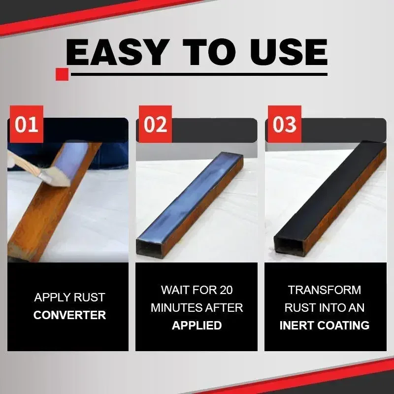 100ml Multi-Purpose Chassis Rust Converter for Metal Protection - Image 3