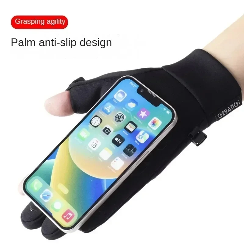 Waterproof Windproof 2 Finger Snowmobile Gloves for Men Women - Image 4