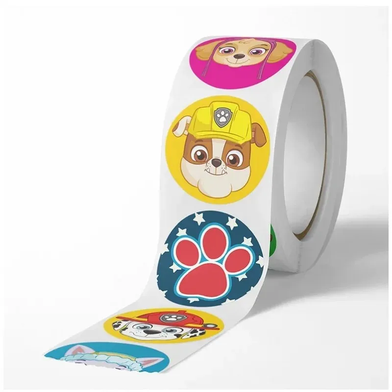 500PCS Paw Patrol Cartoon Stickers for Kids School Supplies - Image 4