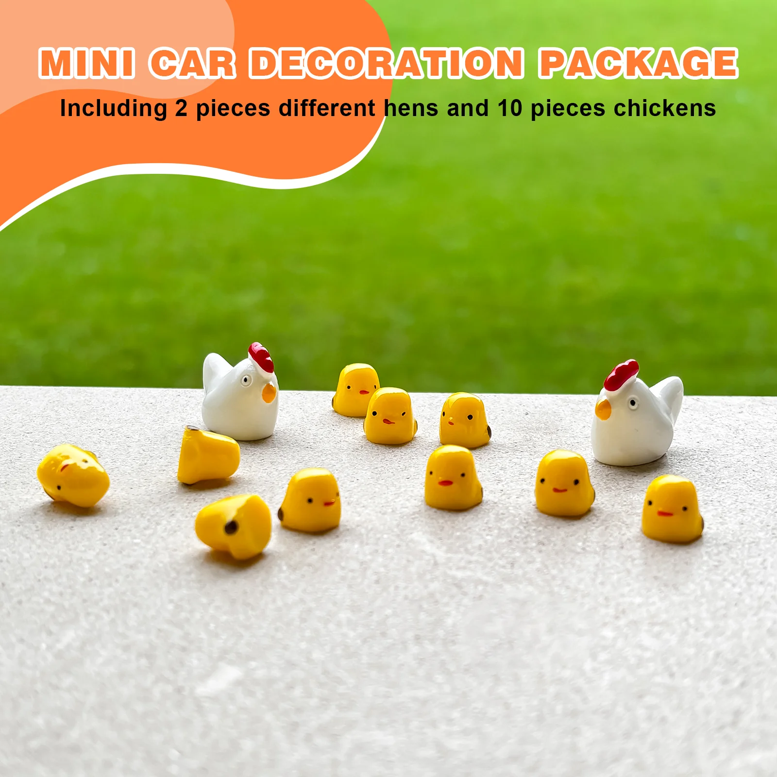 Resin Mini Animal Car Dashboard Accessories Interior Decor - Image 3