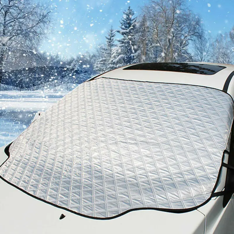 Winter Car Windshield Cover 4-Layer Anti-Snow Frost Shield - Image 5