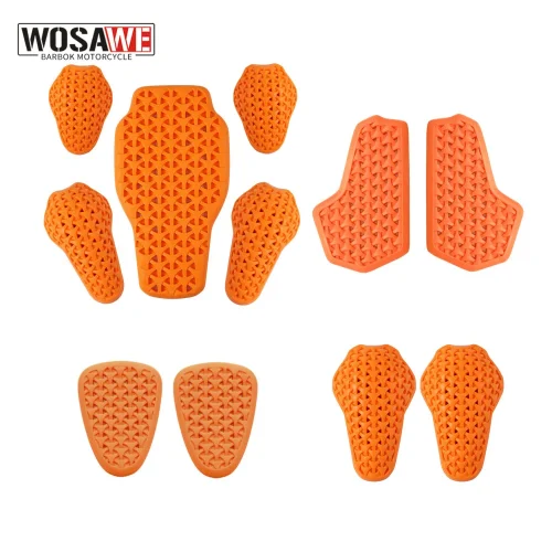 WOSAWE CE Armor Knee Hip Protector Pads for Motorcycle Gear