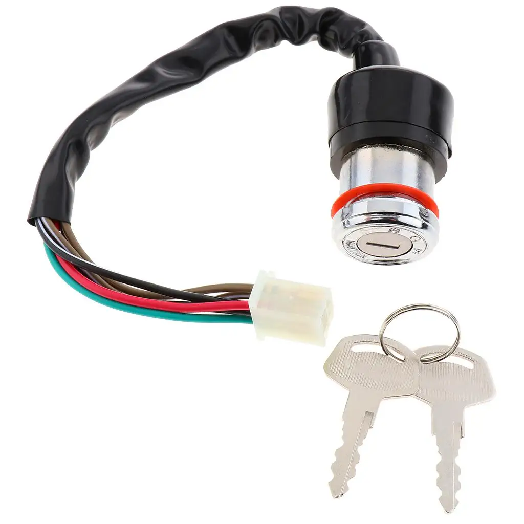 6 Wire ATV Ignition Switch Key Set for Suzuki GN 125 - Image 2