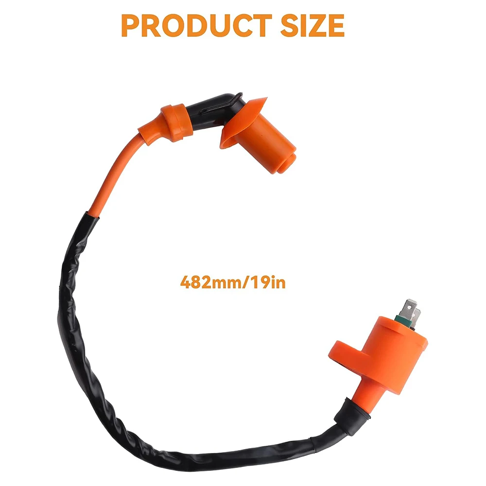 High Performance Racing Ignition Coil Spark Plug GY6 50-150cc - Image 4