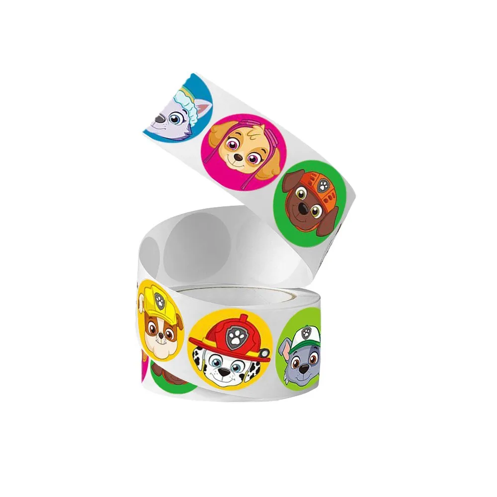 500PCS Paw Patrol Cartoon Stickers for Kids School Supplies - Image 2