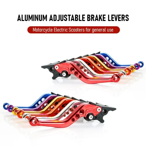 Universal Adjustable Motorcycle Clutch Brake Lever Double Disc