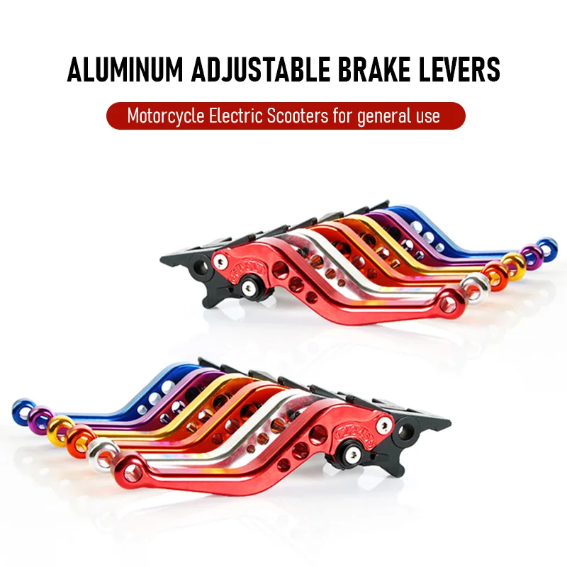 Universal Adjustable Motorcycle Clutch Brake Lever Double Disc