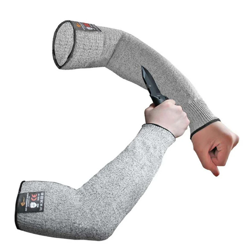 HPPE Cut Resistant Nylon Arm Sleeve for Work Protection