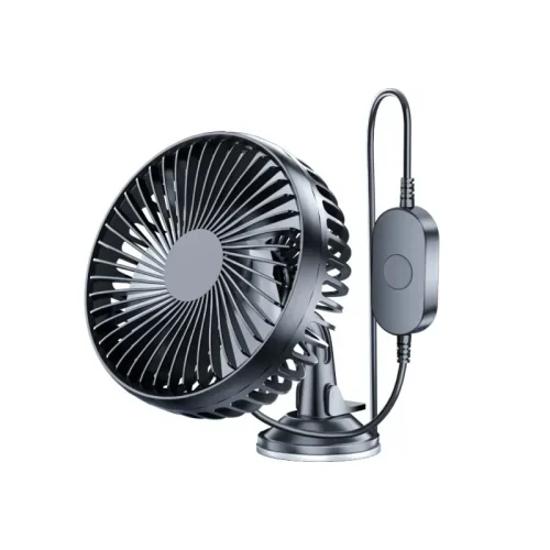 SUITU 12V-24V Portable USB Rechargeable Fan 360 Degree