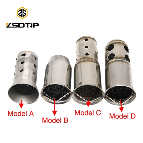 ZSDTRP Universal Motorcycle Exhaust Pipe DB Killer Silencer