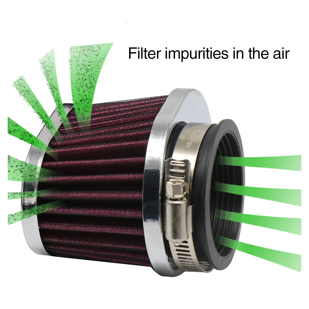 ZSDTRP Universal High Performance Motorcycle Air Filter 38-60mm - Image 2