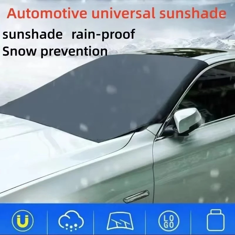 Magnetic Car Sun Shield Thickened Frost Protection Cover - Image 5
