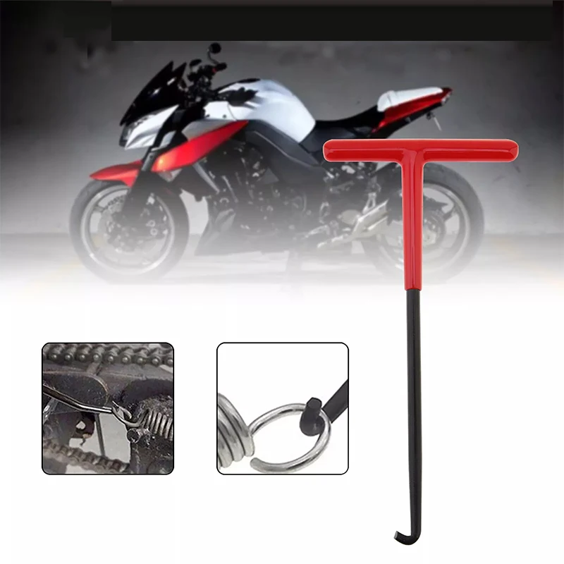 Metal Exhaust Spring Puller Tool T Handle for Motorcycles - Image 3