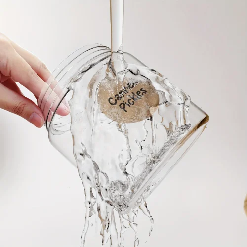 Kraft Round Self-Adhesive Label Paper 500pcs Roll