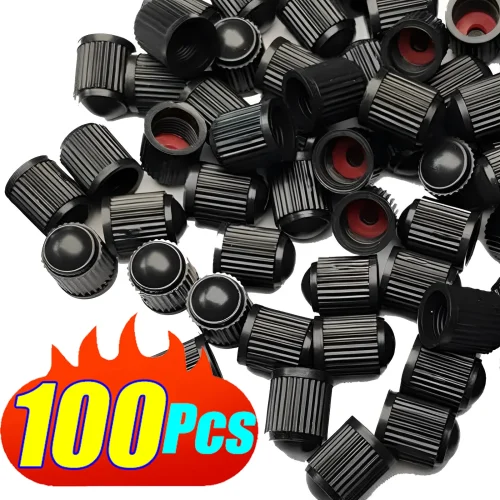 Plastic Tire Valve Dust Caps for Cars Bikes Trucks Motorcycles