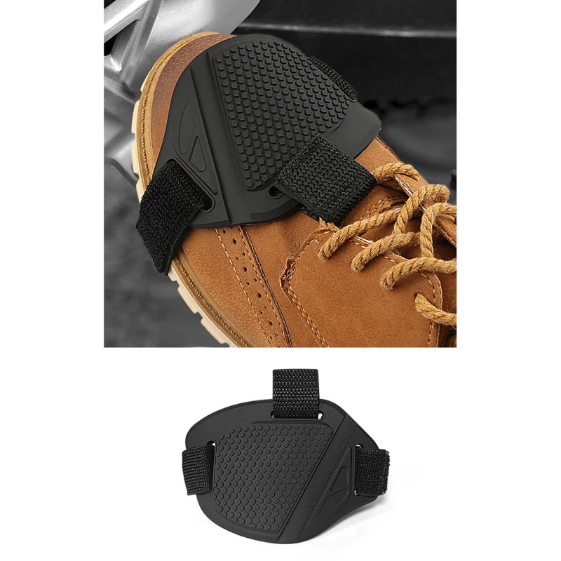 Waterproof Rubber Motorcycle Gear Shift Pad Protector Cover