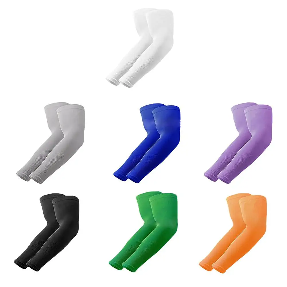 Breathable UV Protection Nylon Cycling Arm Sleeve Unisex - Image 3