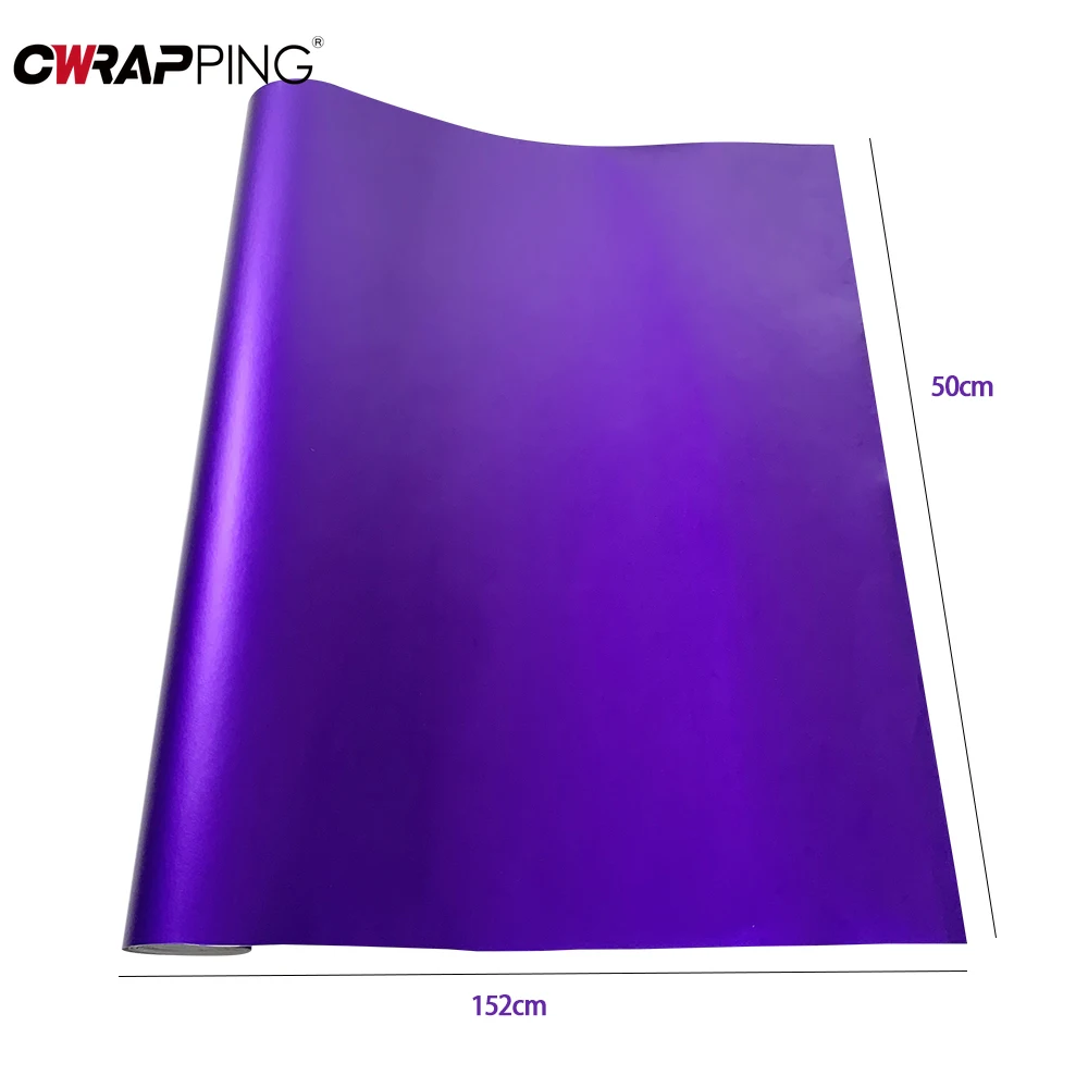 Matte Chrome Vinyl Car Wrap Film 30x50cm DIY Sticker - Image 6