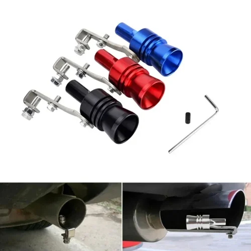 Modified Motorcycle Turbo Whistle Exhaust Muffler Sounder