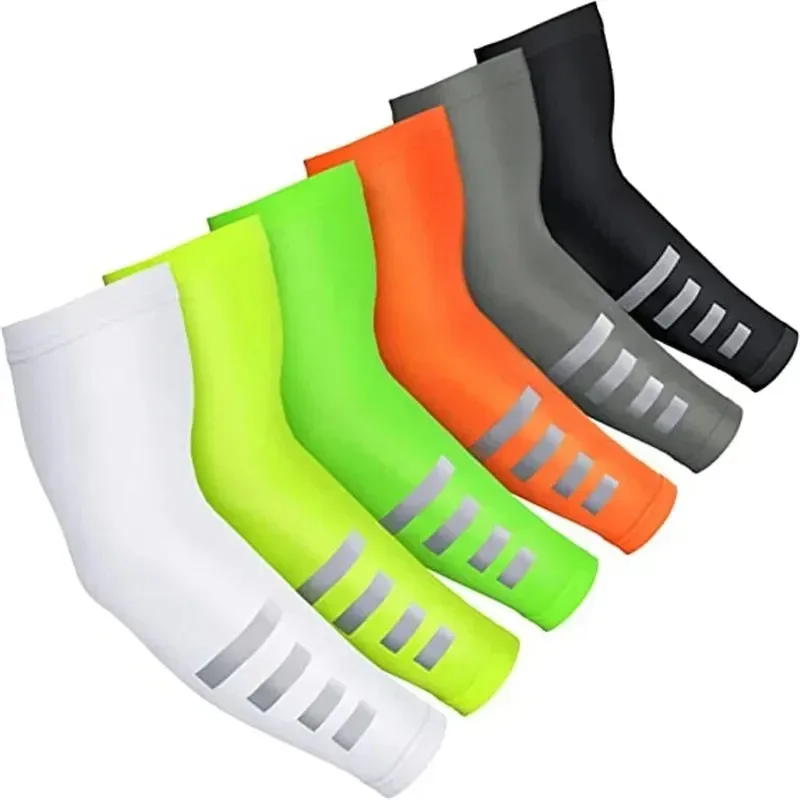 Quick-Drying Polyester Sun Protection Arm Sleeves for Cycling